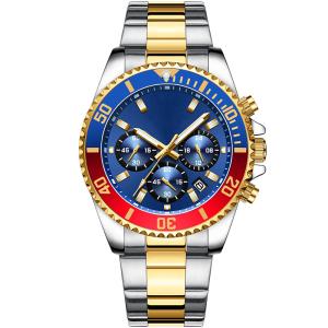 China Ombre Business Analogue Wrist Watch 3BAR Luxury Men Quartz Watch factory