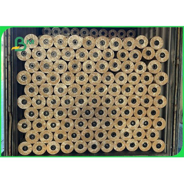 50gr 60gr Kraft Paper Roll For Art Crafts 60 cm x 200 m Stretch Resistant