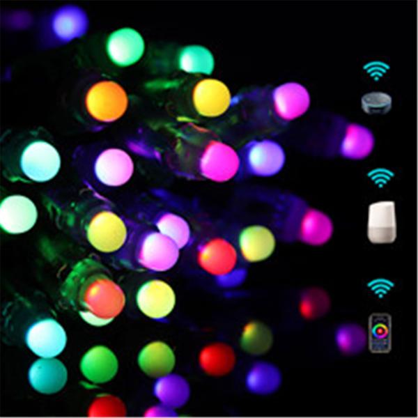 Smart String Lights RGBIC for Christmas Tree Outdoor RGB Xmas Fairy Light