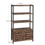 Side Cupboard Storage Cabinet for Sale, Home Storage Shelves Units, Industrial