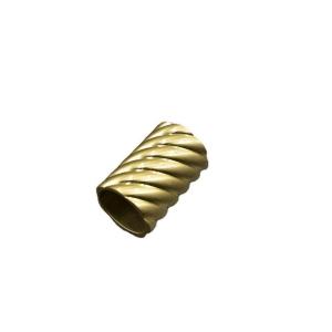 China Luxury Zamac Perfume Bottle Cover Gold Metal Zinc Alloy Perfume Bottle Cap With Logo factory