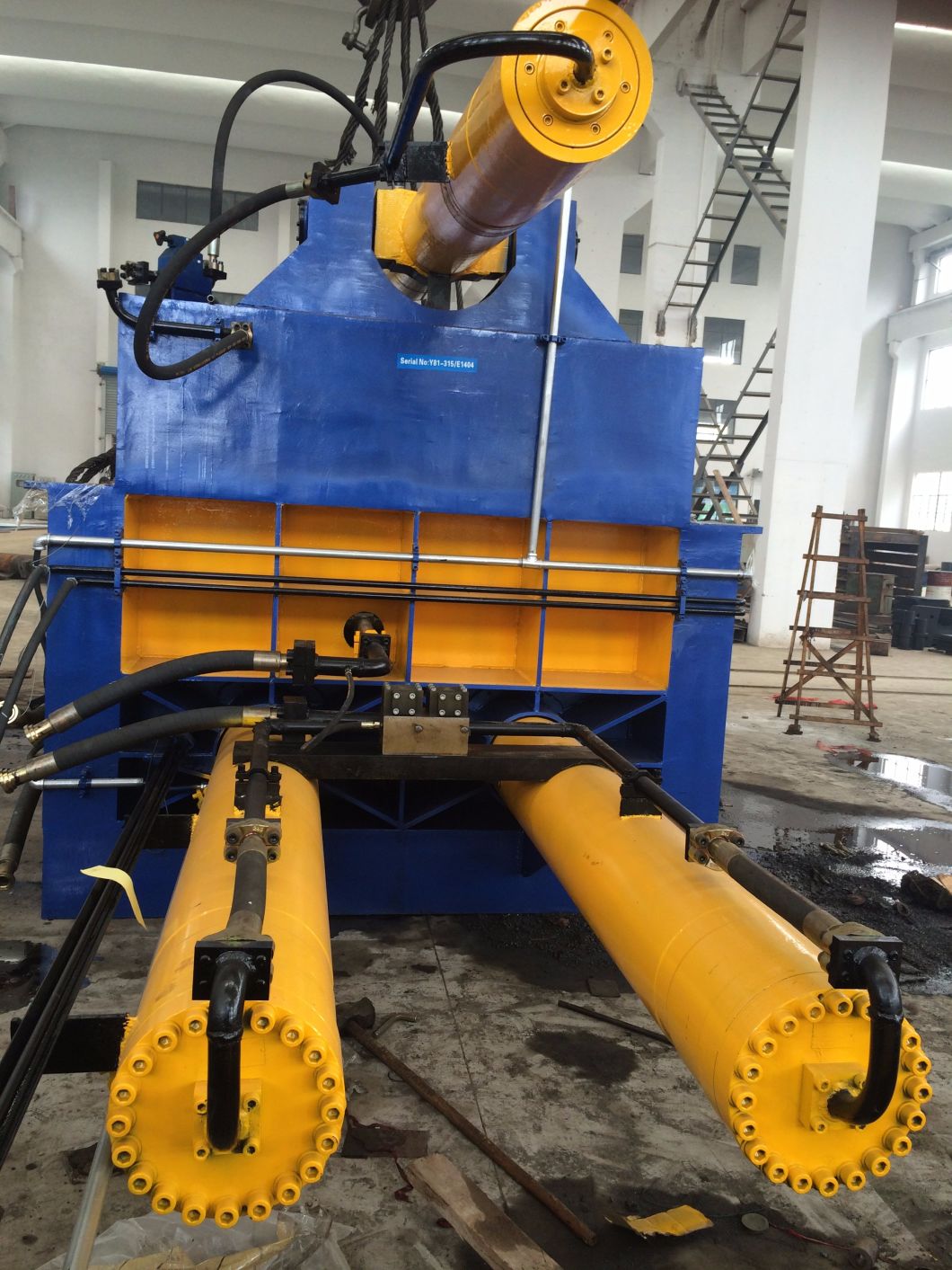 160 Tons Scrap Steel Baler