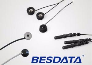 China EEG Electroencephalogram sintered ag agcl electrodes Din 1.5 Grey Cable factory