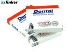 Metal Dental Gutta Percha Points Nordin Titanium Conical Cross Head Screw Post