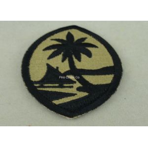 Customized Police Embroidered Badge , Patches For Uniform