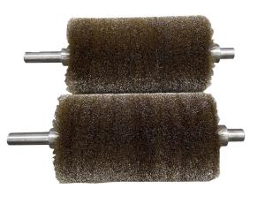 China Size 420 * 200mm Mechanical Cleaning Brush Polishing And Rust Removal Brush Roller factory