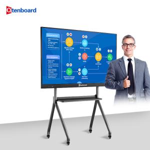China Qtenboard 55 Inch Office/School/Classroom Interactive Smart Board Interactive Flat Panel factory