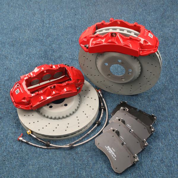 355x28mm Disc Rotor Mercedes Brake Caliper 6 Piston For Benz E63 AMG E200 E260