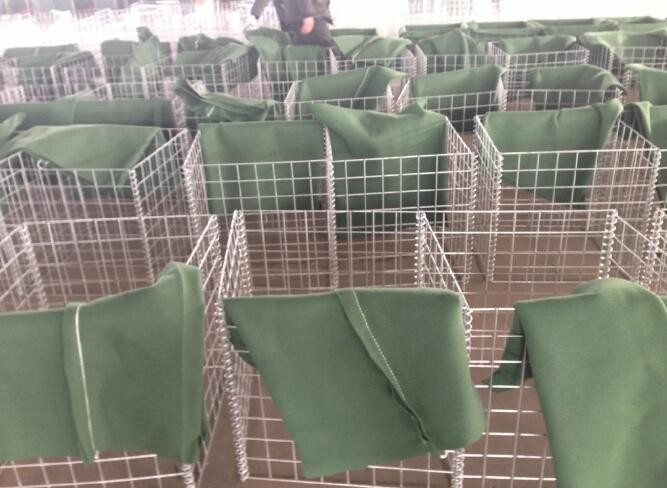 Galfan Wire Welded Mesh HESCO Wall Hesco Blast Walls