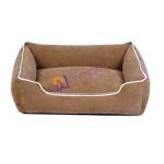 Corduroy Environmental Protection Self Warming Pet Bed PP Cotton orthopedic dog