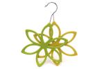 Betterall Storage Organizer 6 Holes Velvet Flower Plastic Scarf Hangers