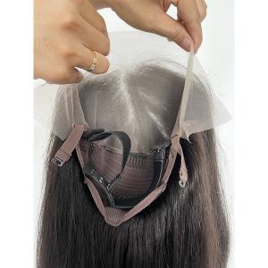 China 1B/99J Smooth Silky 100 Human Lace Front Wigs 14 Inch factory