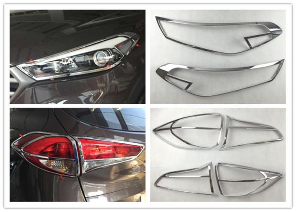 Hyundai New Auto Accessories For Tucson 2015 IX35 Chromed Headlight and Tail