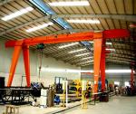 Single Beam Rubber Gantry Crane Travel 10 Ton Heavy Equipment High Reliability