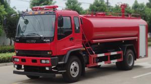 China ISUZU 177kw Water Tank Fire Truck 240HP 10T 4x2 Multipurpose factory