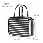 Zipper Large Capacity Waterproof PU Wash Toiletry Bag For Women