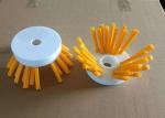 200mm Outer diameter Yellow Bristle Nylon Weed Brush for Remove Grass