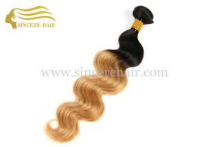 China 22&quot; Body Wave Hair Extensions for Sale, Hot Selling 55 CM BW OMBRE Remy Human Hair Weft Extensions For Sale factory