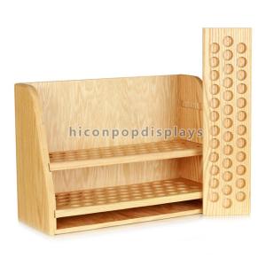 China Countertop Wooden Display Racks Detachable For Essential Oil Merchandising factory