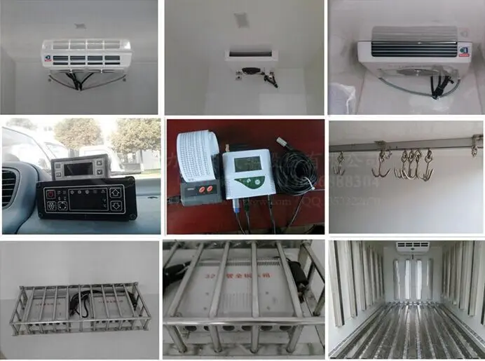 Cheapest ISUZU 4X2 4.2M Refrigerator Trucks Freeze Van Refrigerator Truck Wagon for Sales