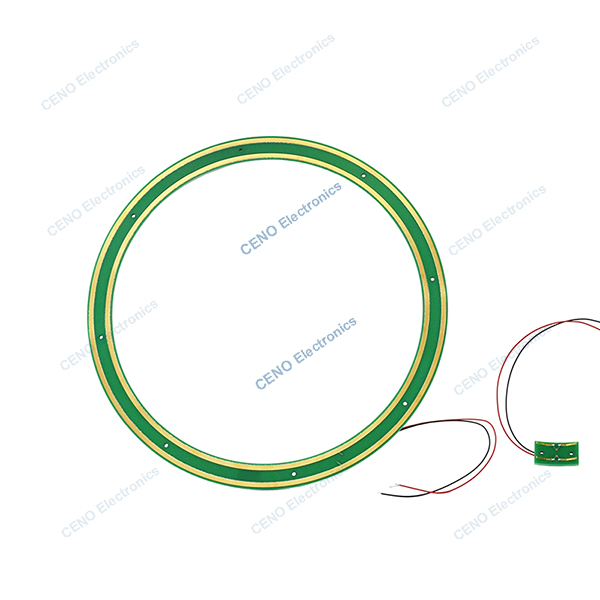 China Pancake Slip Ring with PCB-style electric power and signal for robot arms factory