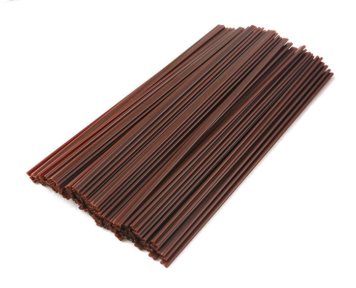 Plastic Drinking Straws in brown color 17 cm or 12 cm length