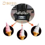 Household DIY Ice Cream Machines Stainless Steel Fruit Ice Cream Maker Soft Ice