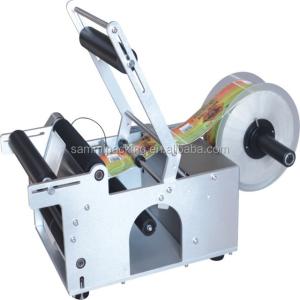 China 220v Electric Semi-Automatic Labeling Machine for Round Bottles factory