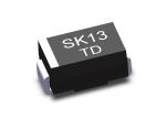 Smd Diode Ss14 1n5819 1a Schottky Barrier Rectifier Diodes 40v DO 214AC