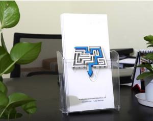 China office leaflet holder plastic brochure holder plastic brochure holder one pocket wall brochure brochure display factory