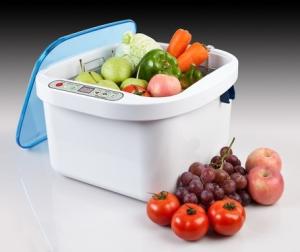 China Table Top Fruit Ultrasonic Cleaner , Ultrasonic Cleaning Machine for Jewery / Machine parts or Watch factory