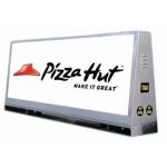 LED 4G Wifi taxi led display led screen car advertising taxi top sign for car