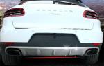 Porsche Macan 2014 Auto Body Kits / Front and Rear Bumper Skid Plate