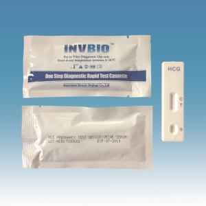 China 25mlU/Ml Fertility Test Kits Pregnancy Hcg Test Card CE ISO 13485 factory