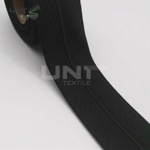 Custom Webbing Trouser Elastic Waistband Fabric 100% Polyester Material For