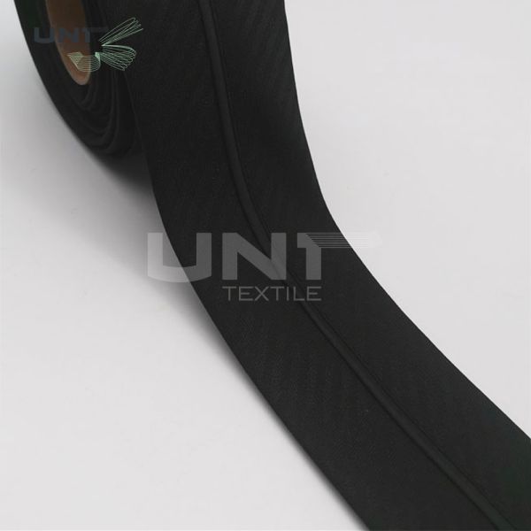 Custom Webbing Trouser Elastic Waistband Fabric 100% Polyester Material For