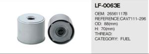 China Truck Diesel engine parts fuel filter for perkins 26561117 factory