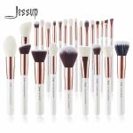 Jessup 25pcs Natural Makeup Brushes Set