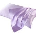 Silk Charmeuse Box Pillow Case and Satin Eyemask Set for All-Season Sleeping One Size