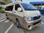 Kinglong Hiace Used Mini Coach 14 Seats Gasoline Engine 2017