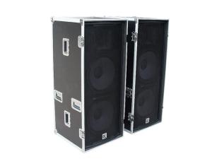 China Portable Aluminum Tool Cases Black Guitar / 12U Flight Case factory