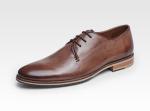 Goodyear Custom Handmade Oxford Mens Leather Dress Shoes With Four Color