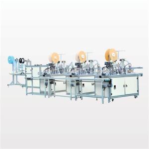China Semi Automatic Face Mask Manufacturing Machine Stable For Long Working Hours factory