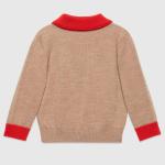Boutique Baby Clothing Half Cardigan Autumn Girls Boys Warm Sweater 100% Cotton