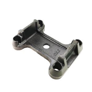 China BPW German Type ZG230-450 Axle Leaf Spring Seat Plate factory