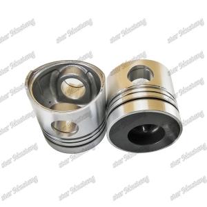 China NE6TA Engine Piston Chamber Size 54mm Pin Holes 38mm 12011-95114 For Nissan Engine Spare Parts factory