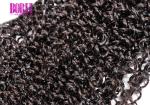 Brazilian Afro Kinky Curly Human Hair Weave Bundles With Closure 4Bundles Deals