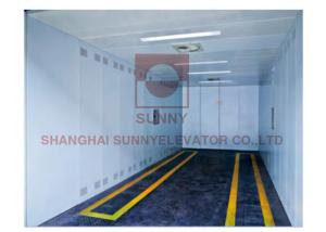 China Painted Steel Freight Elevator 5000kg Capacity 0.5m/S factory