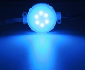 China SMD5050 1.5W RGB LED Pixel Point Light for Outdoor Lighting 50mm Building House IP67 Waterproof 24V factory