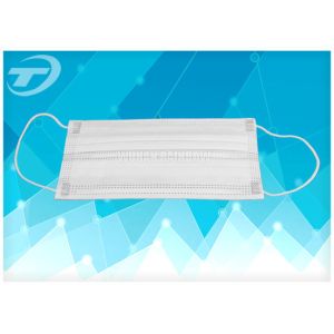 Disposable face mask 3 ply earloop , non-woven fabric,with different color